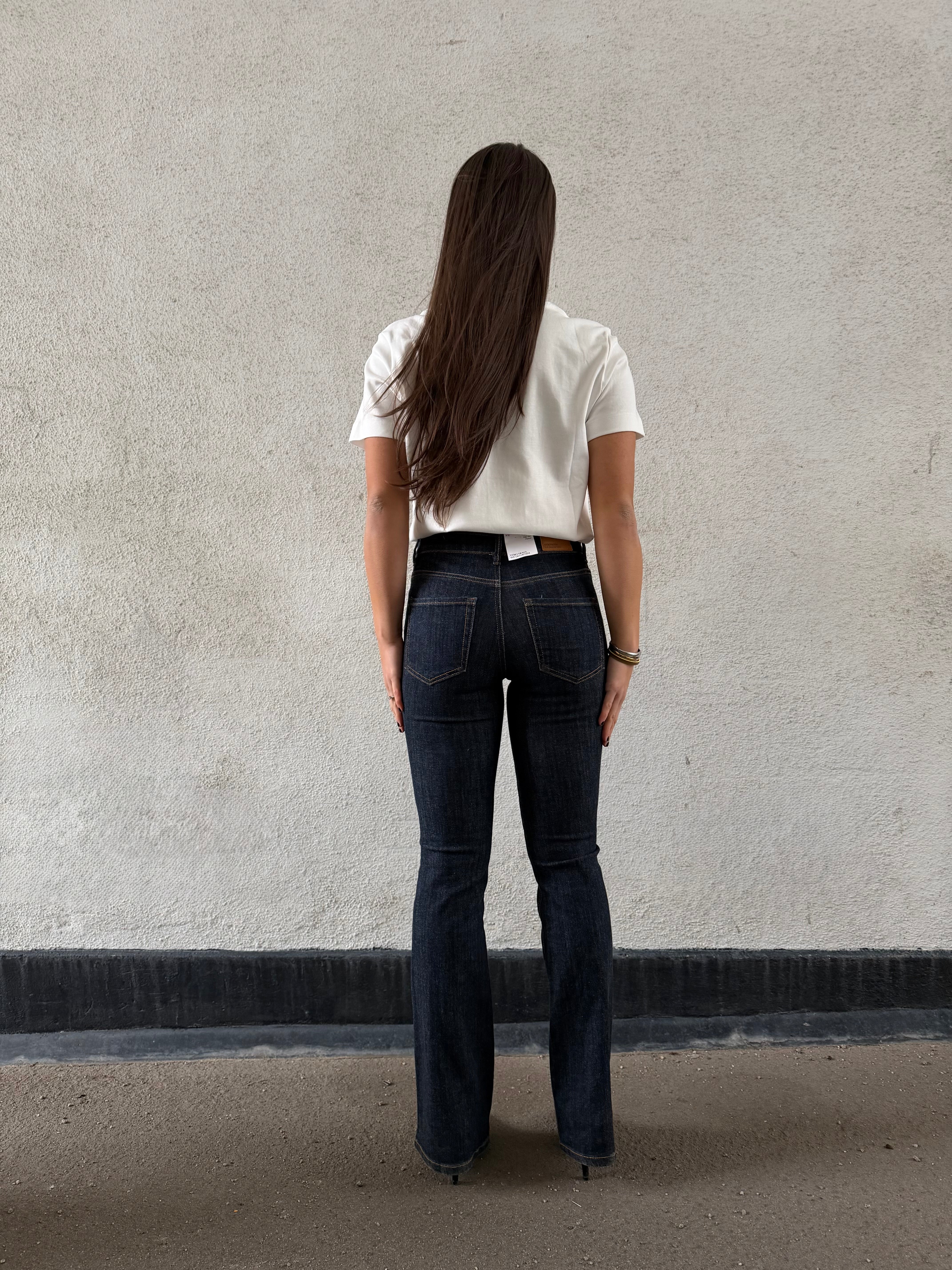 VMFLASH Jeans - Dark Blue Denim